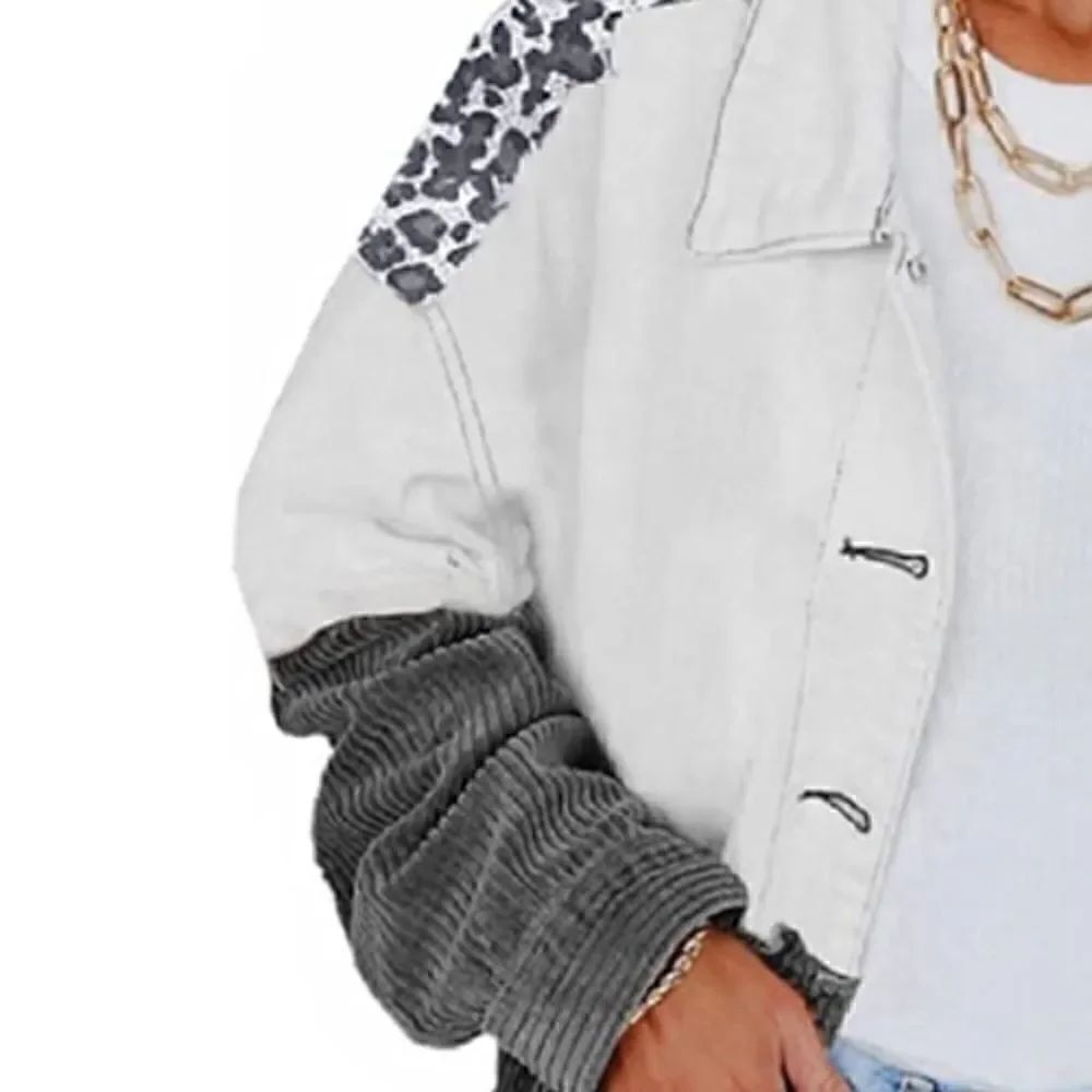 Leopard Patchwork Jacket - Picture 4 of 4